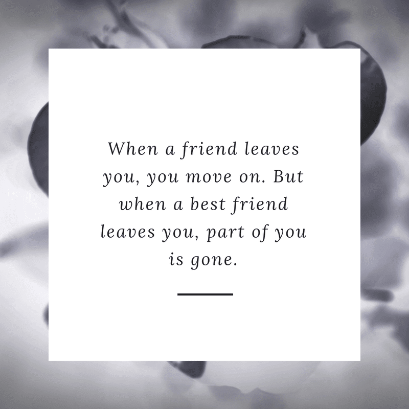 Best Friends Quotes That Make You Cry