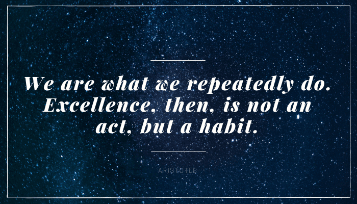 Aristotle Excellence Quotes