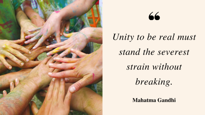 Unity to be real must stand the severest strain without breaking. - 52 Inspirational Quotes on Unity that Will Help You Unite