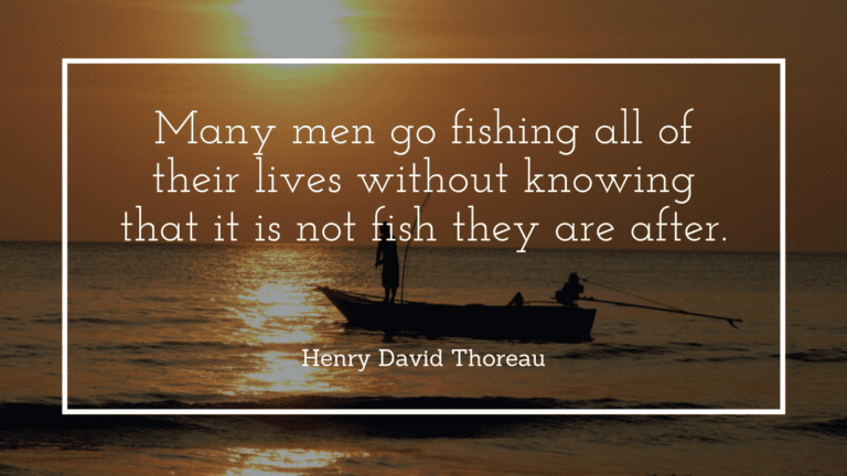 30 Inspirational and Motivational Quotes About Fishing | Quotekind