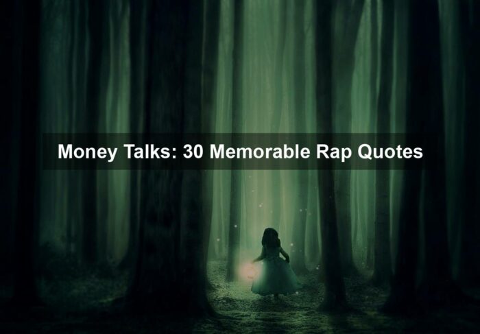 Money Talks: 30 Memorable Rap Quotes